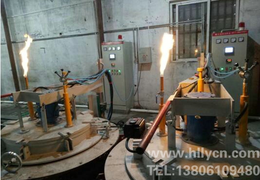 滲碳（氮化）爐工作現(xiàn)場